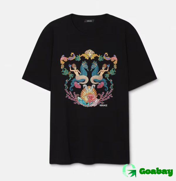 Versace Men T-shirt Coral Theatre